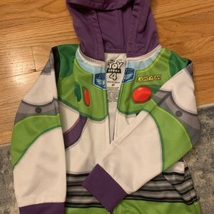 Toy Story Buzz Lightyear Size 4 Hoodie